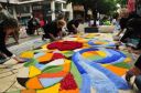 Mostra de Catifes de Flors a Mollet