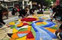 Muestra de Alfombras Florales