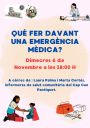 Charla: Actuación en emergencias médicas